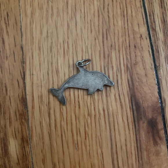 Y2K Faux Amber Dolphin Pendent/ Charm - Picture 4 of 4